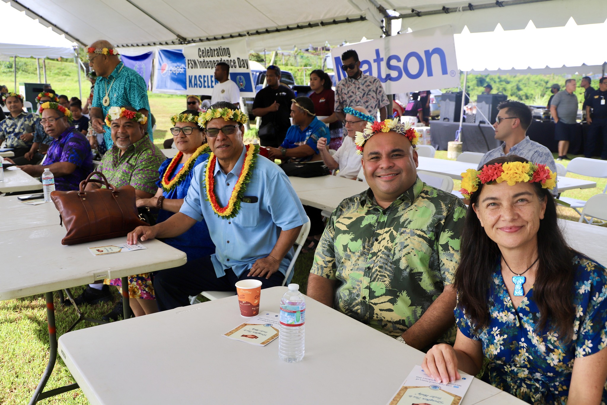 President Simina and Delegation attend FSM Independence Day Celebration in Guam